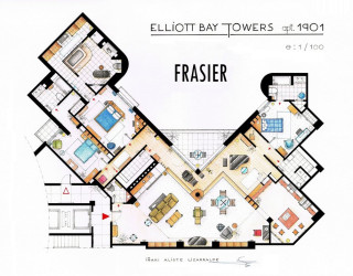 9 Famous Floorplans from Your Favorite TV Shows