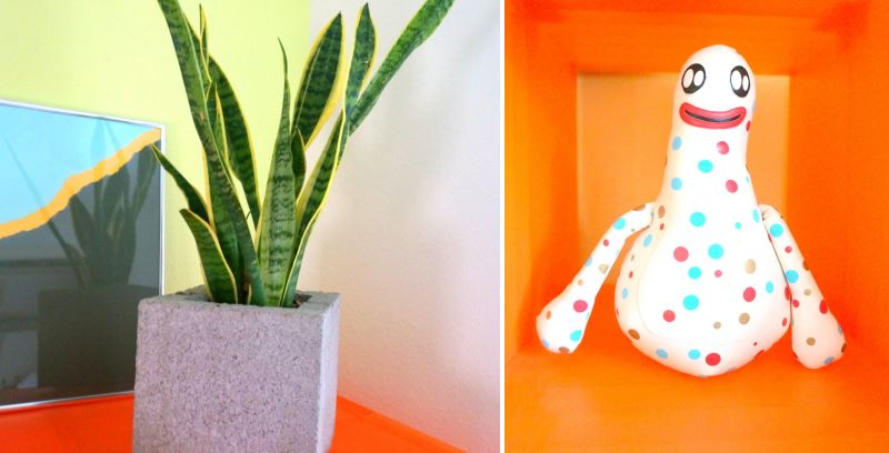 Fun details make a big difference when it comes to shelf styling