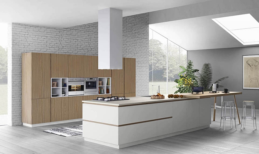 Gorgeous kitchen with plenty of natural ventilation