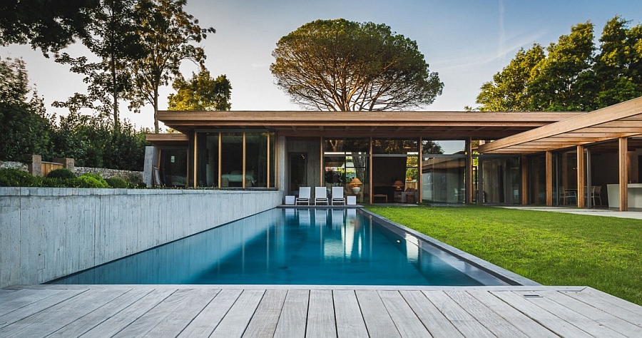 Gorgeous pool and deck space of Villa Oasis