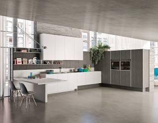 Posh Kitchen Compositions Fuse Modularity with Minimal Aesthetics