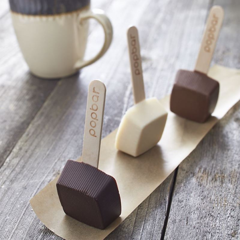 Hot chocolate on a stick from Crate & Barrel