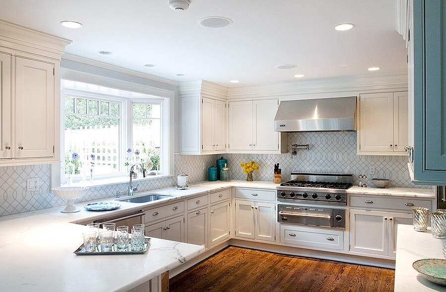 Innovative backsplash for the modern kitchen