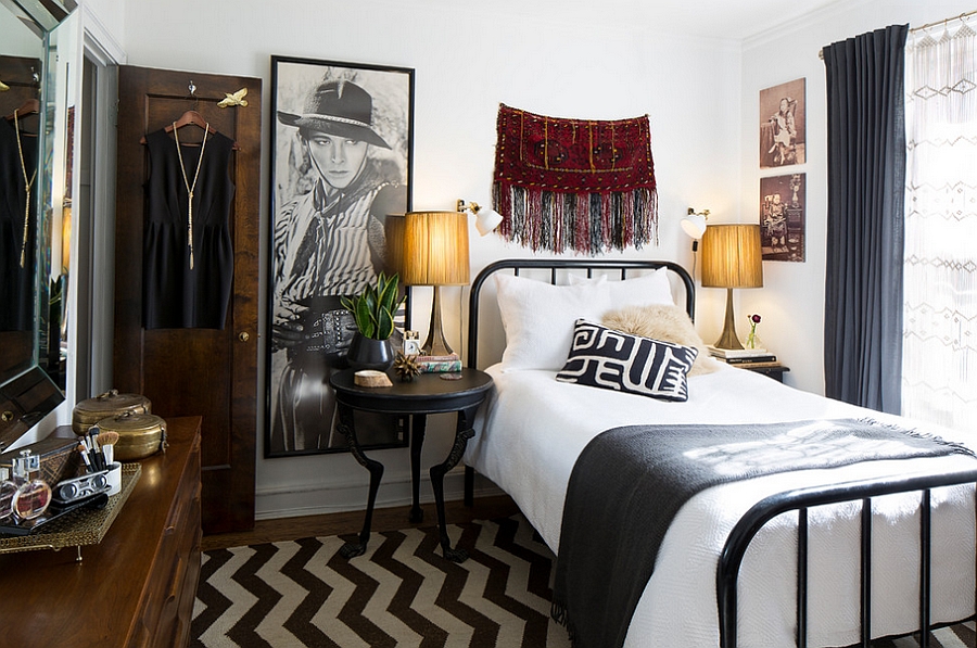 how to decorate an exquisite eclectic bedroom