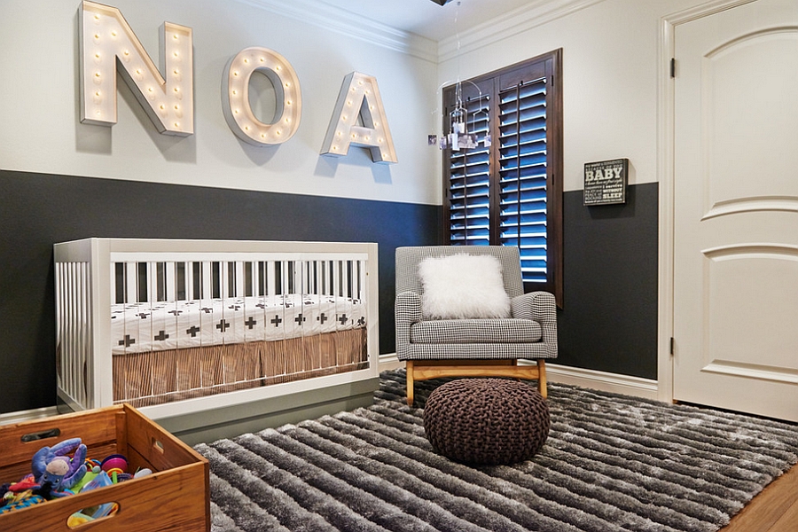 gray boy nursery