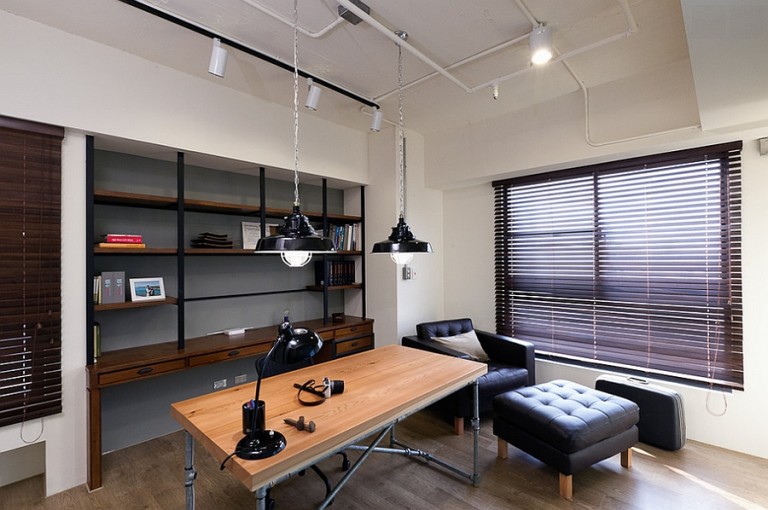 View of 27 Ingenious Industrial Home Offices with Modern Flair | Decoist