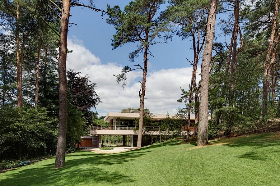 Lovely cover of natural vegetation around the Dune Villa