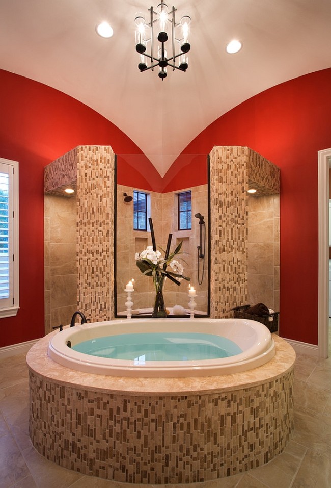 21 Sensational Bathrooms with the Ravishing Flair of Red! Decoist