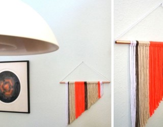 A Modern DIY Wall Hanging