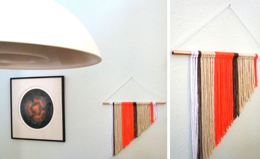 A Modern DIY Wall Hanging