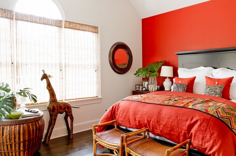 23 Bedrooms That Bring Home the Romance of Red | Decoist