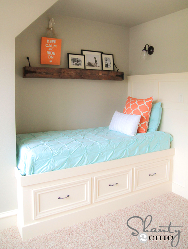 8 Diy Storage Beds To Add Extra Space, Inexpensive Twin Bed With Storage