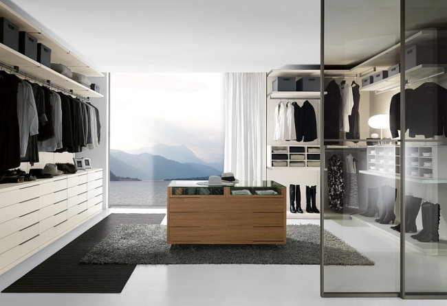 Exclusive Walk-in Wardrobe Offers Stunning Modular Adaptability 