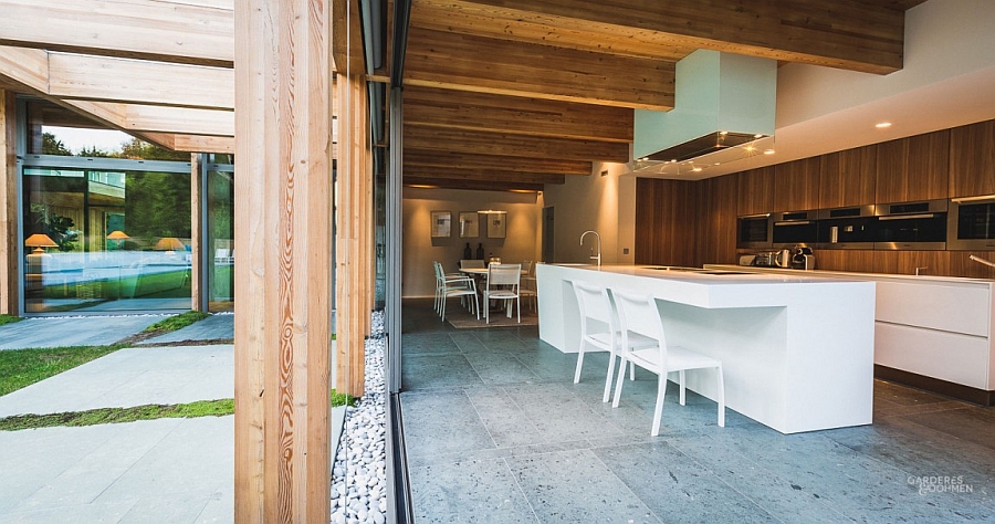 Smart kitchen and dining area with a modern vibe