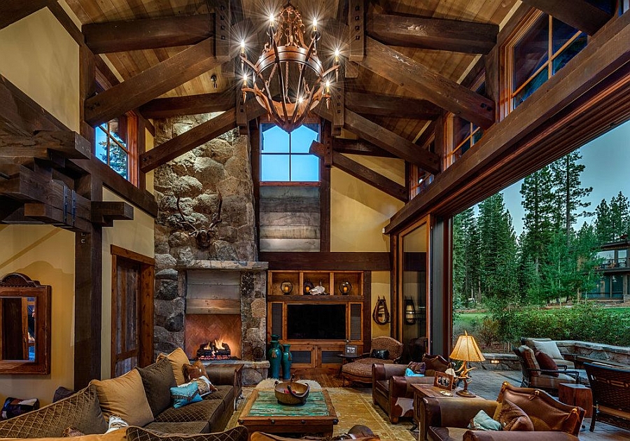 Stunning Cabin Retreat Brings Rustic Texan Charm to Lake Tahoe