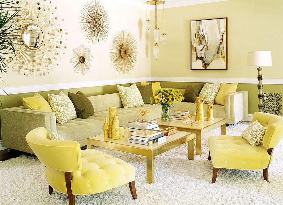 Yellow Or Green In Living Room