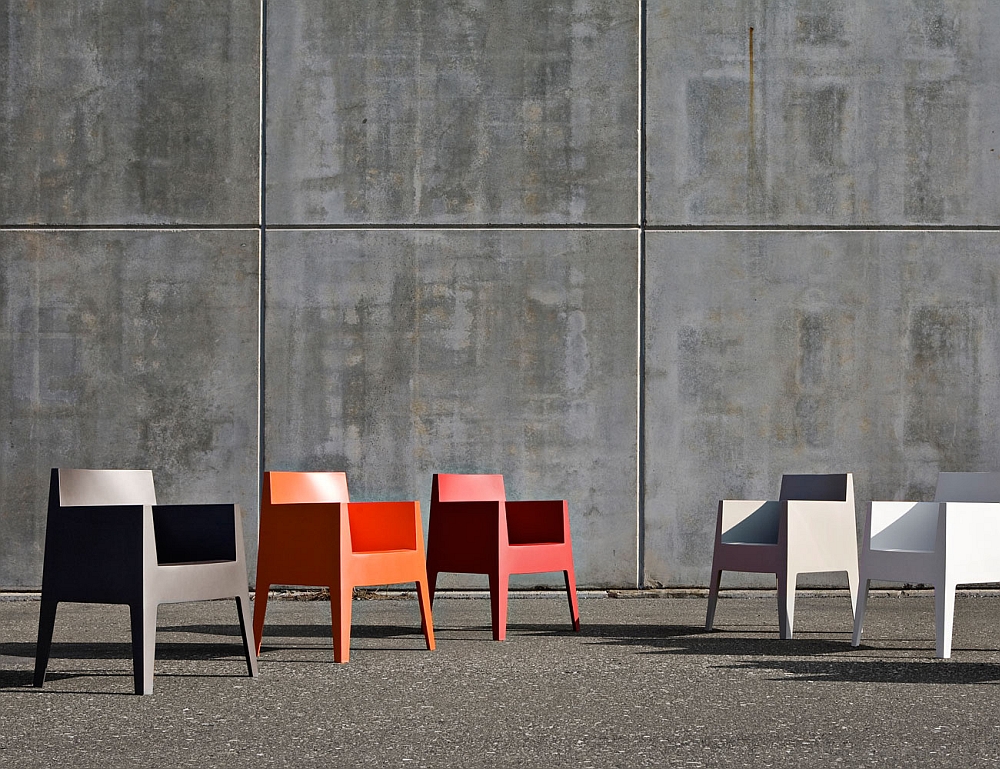 Trendy outdoor chairs from Philippe Starck