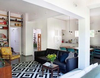 Small Urban Apartment in Tel Aviv Gets a Modern Makeover