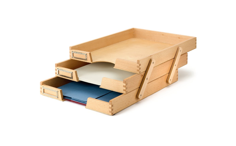 Beechwood Paper Tray