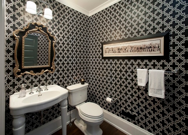 20 Gorgeous Wallpaper Ideas for Your Powder Room | Decoist