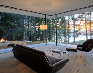 10 Modern Rooms with a Forest View