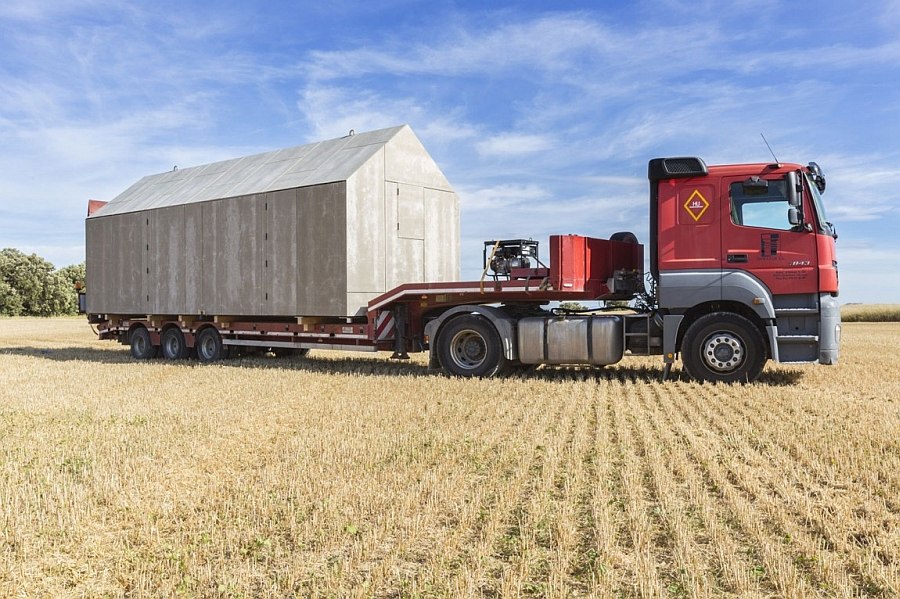 Easy to transport and sustainable prefab home