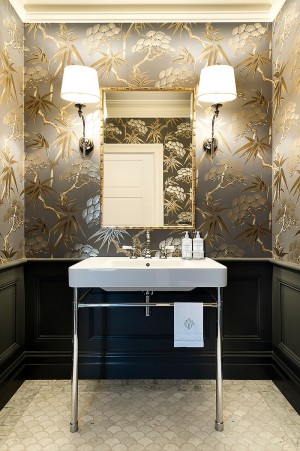 20 Gorgeous Wallpaper Ideas for Your Powder Room | Decoist