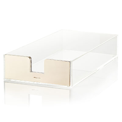 Kate Spade Gold Paper Tray