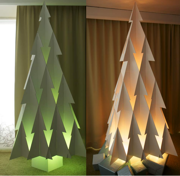 diy minimalist christmas tree