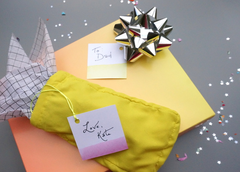 Neon Christmas gift wrap