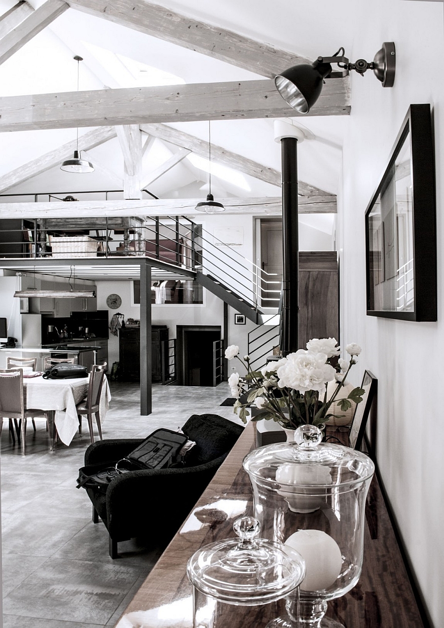 Old mill in France transformed into modern home