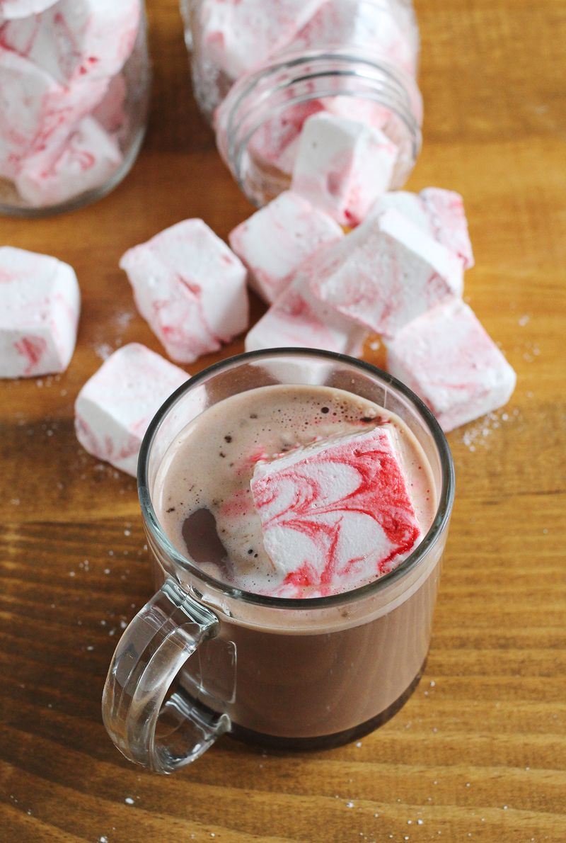 Peppermint marshmallows from A Beautiful Mess