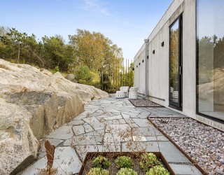 Sensational Minimalist Villa in Sweden with Private Beach & Sea views
