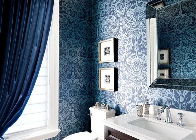 20 Gorgeous Wallpaper Ideas for Your Powder Room | Decoist