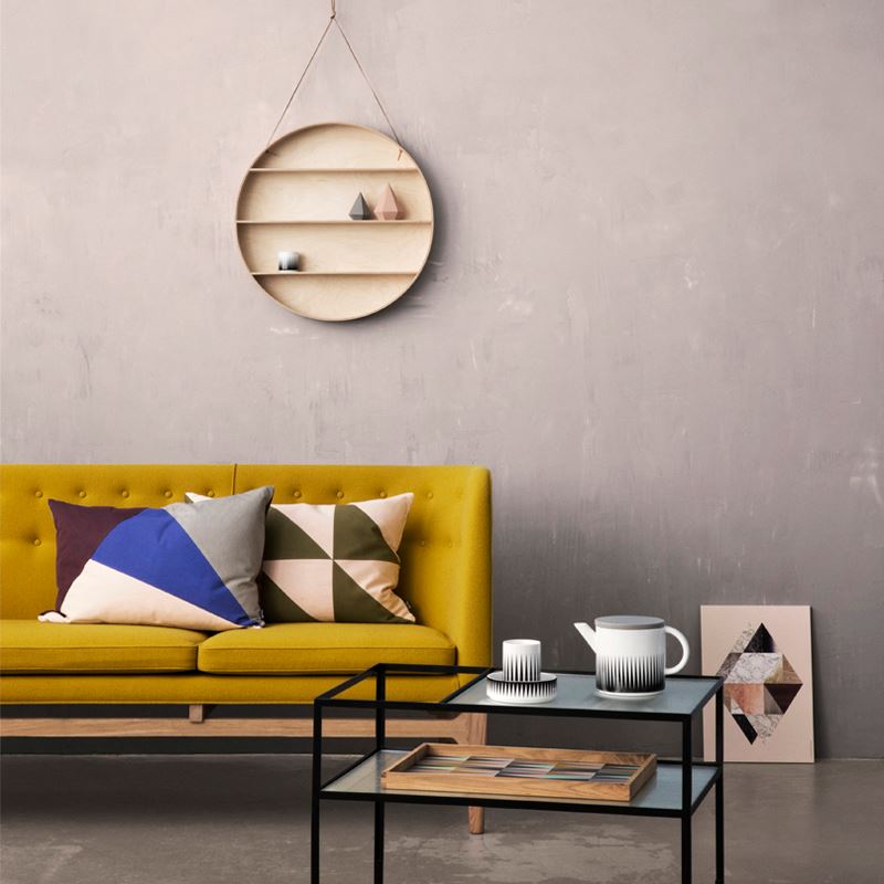 Round shelf from Ferm Living