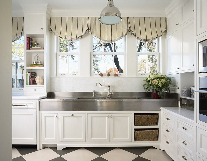 Shaker cabinets blend in with any style of your choice [Design: RLH Studio]