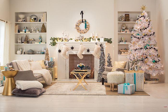 Target holiday room styled by Emily Henderson