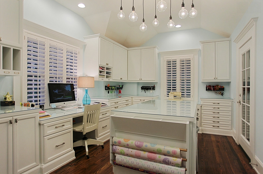 Craft Room Layouts : Craft Room Designs Ideas Hgtv : I'm a serious crafty person but for a long time, my craft room was.