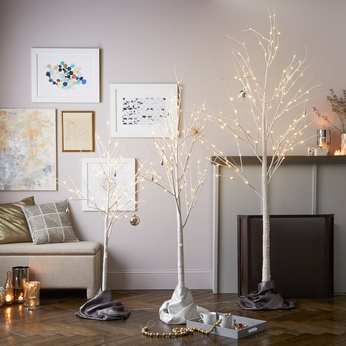 West Elm LED Trees