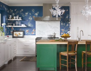 25 Creative Wallpaper Ideas for Your Kitchen