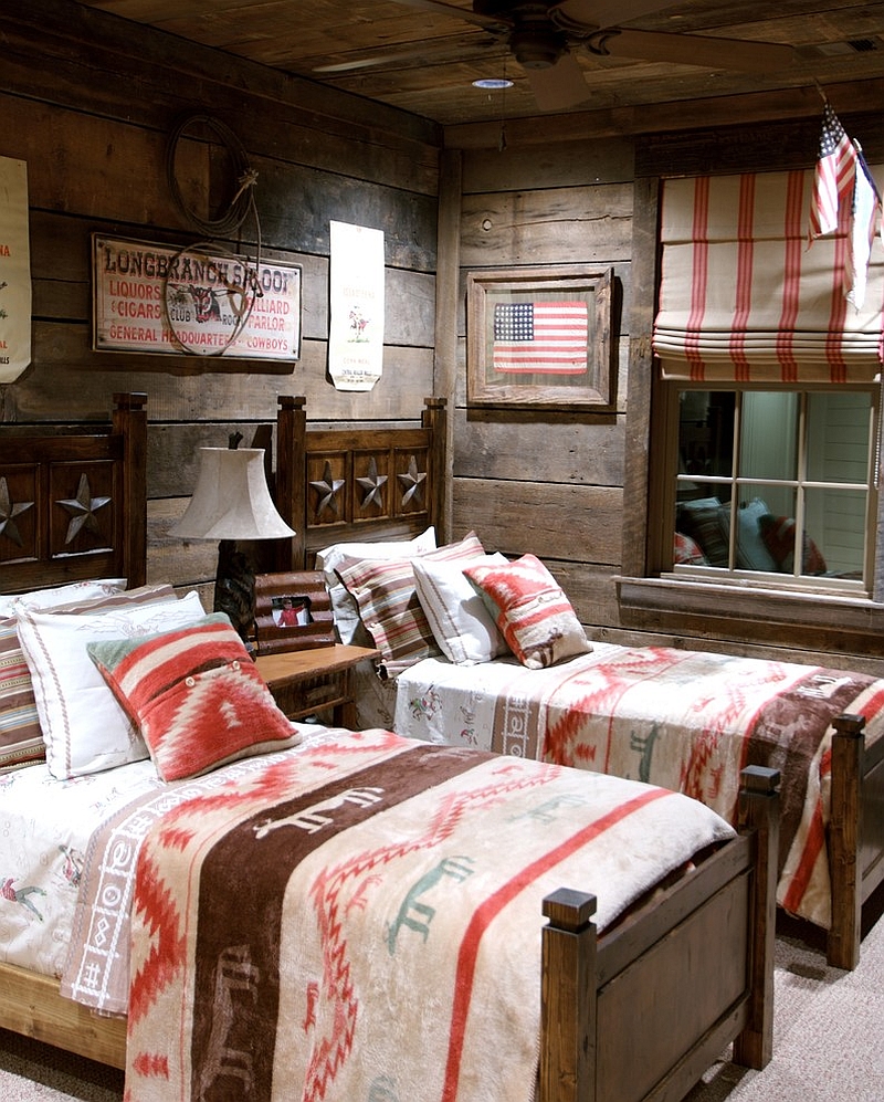 Rustic kids deals bedroom