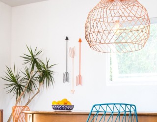 Function and Style Combine in Bend's Wire Decor