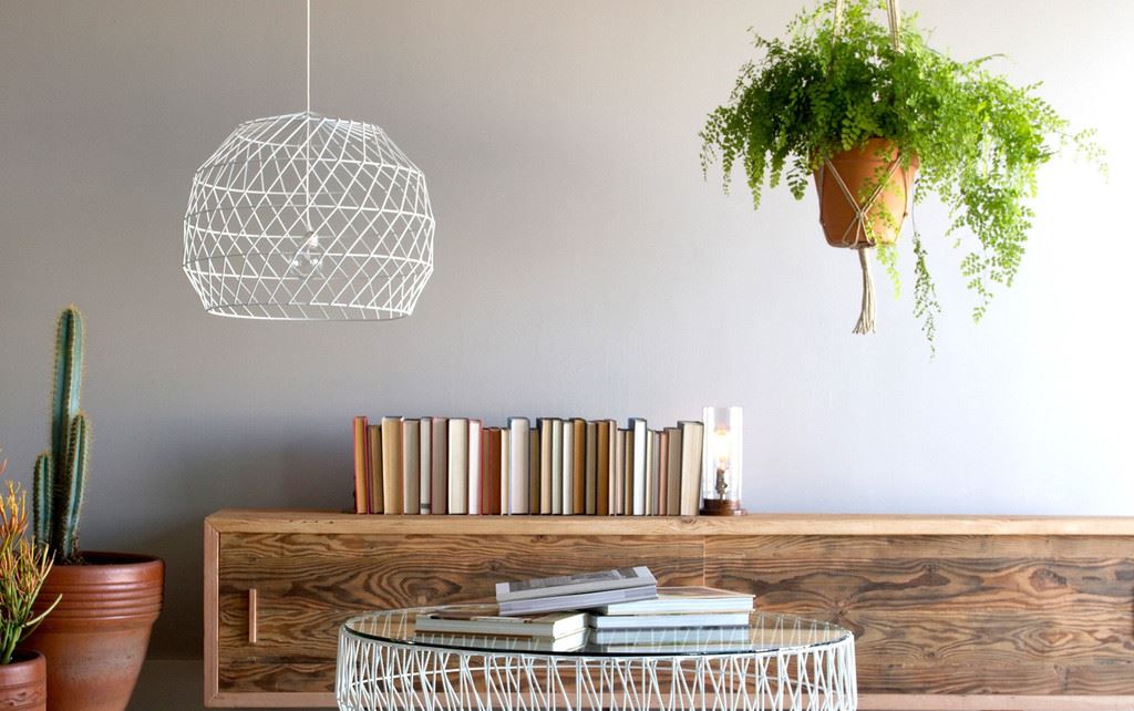 Array Pendant Lighting in white from Bend Goods