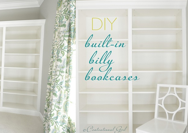 Billy IKEA Built in Bookcase