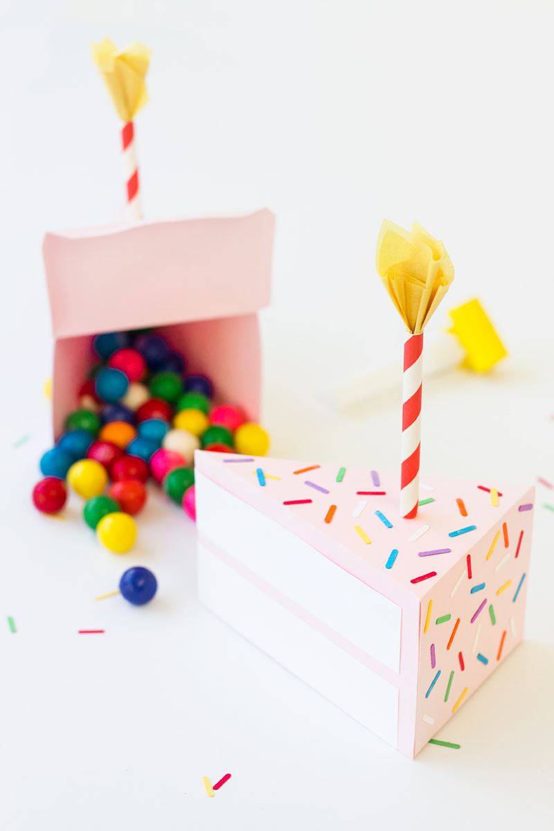 Birthday cake box from Studio DIY