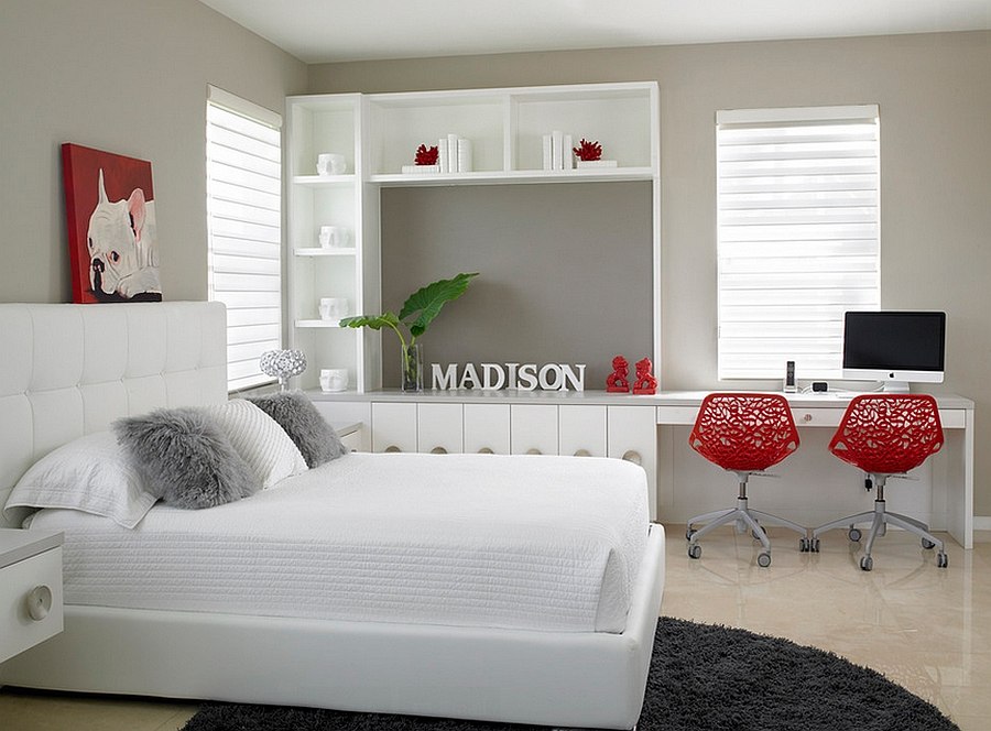 Polished Passion 19 Dashing Bedrooms In Red And Gray