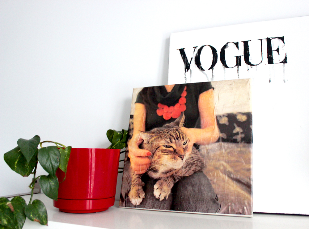 DIY Photo Canvas Art