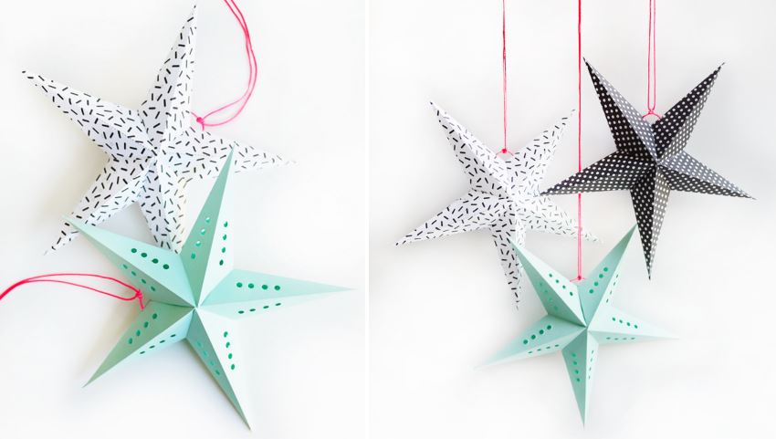 DIY printable stars from Oh Happy Day