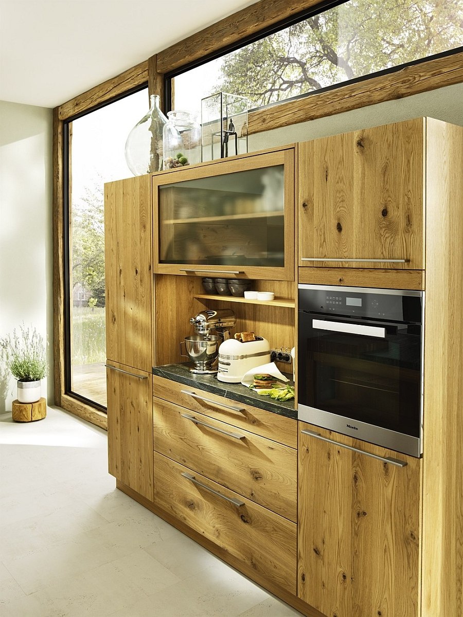 Fabulous standalone cabinets and cupboards in the kitchen