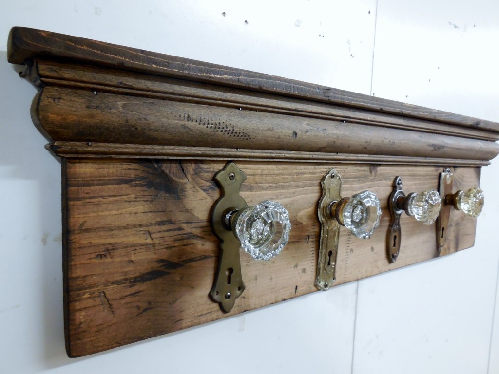 Door knob coat online rack